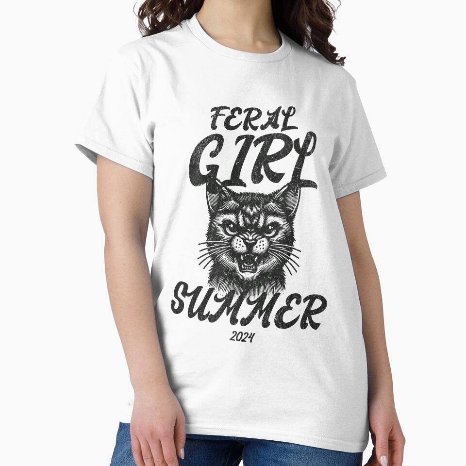 Feral Girl Summer Cat 2024 by KloverDesigns