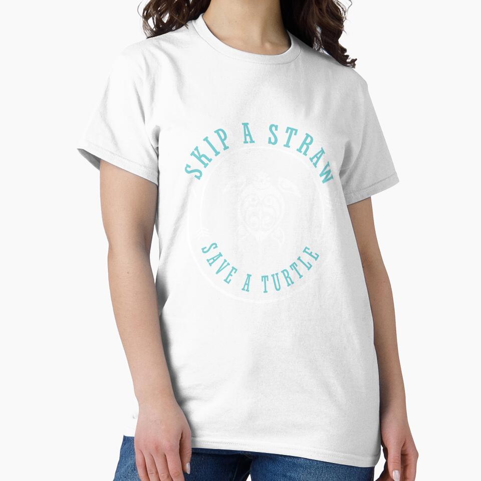 Skip a Straw Save a Turtle Awareness by MasartDesigns