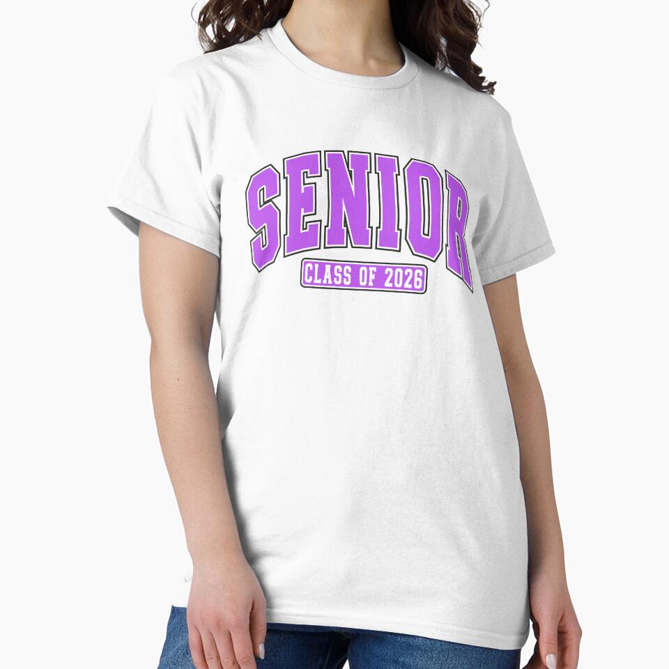 Senior Class of 2026 Purple Graduation Design Gifts by Maniutek
