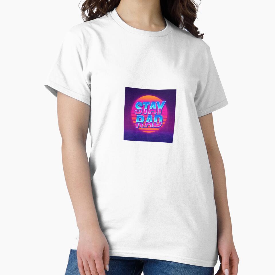 Stay Rad Colorful Logo by jrARTHOUSE