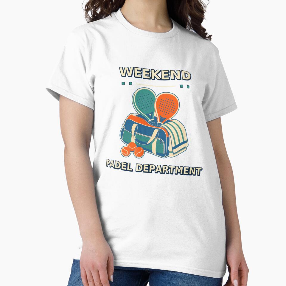 Weekend Padel Department Vintage Sports Bag Graphic by Freshloop Studio | Whimsical Vintage Art