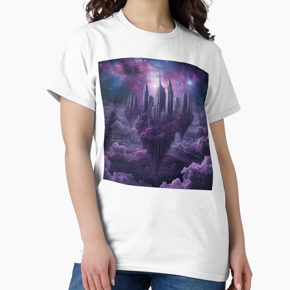 Dreamcore Skyline in Cosmic Drift by ChicTrendz
