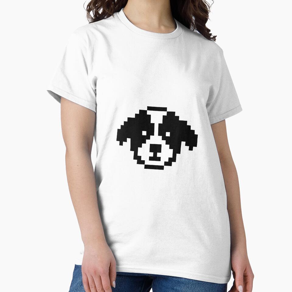 Retro Pixel Dog Head Sprite by Geckoco