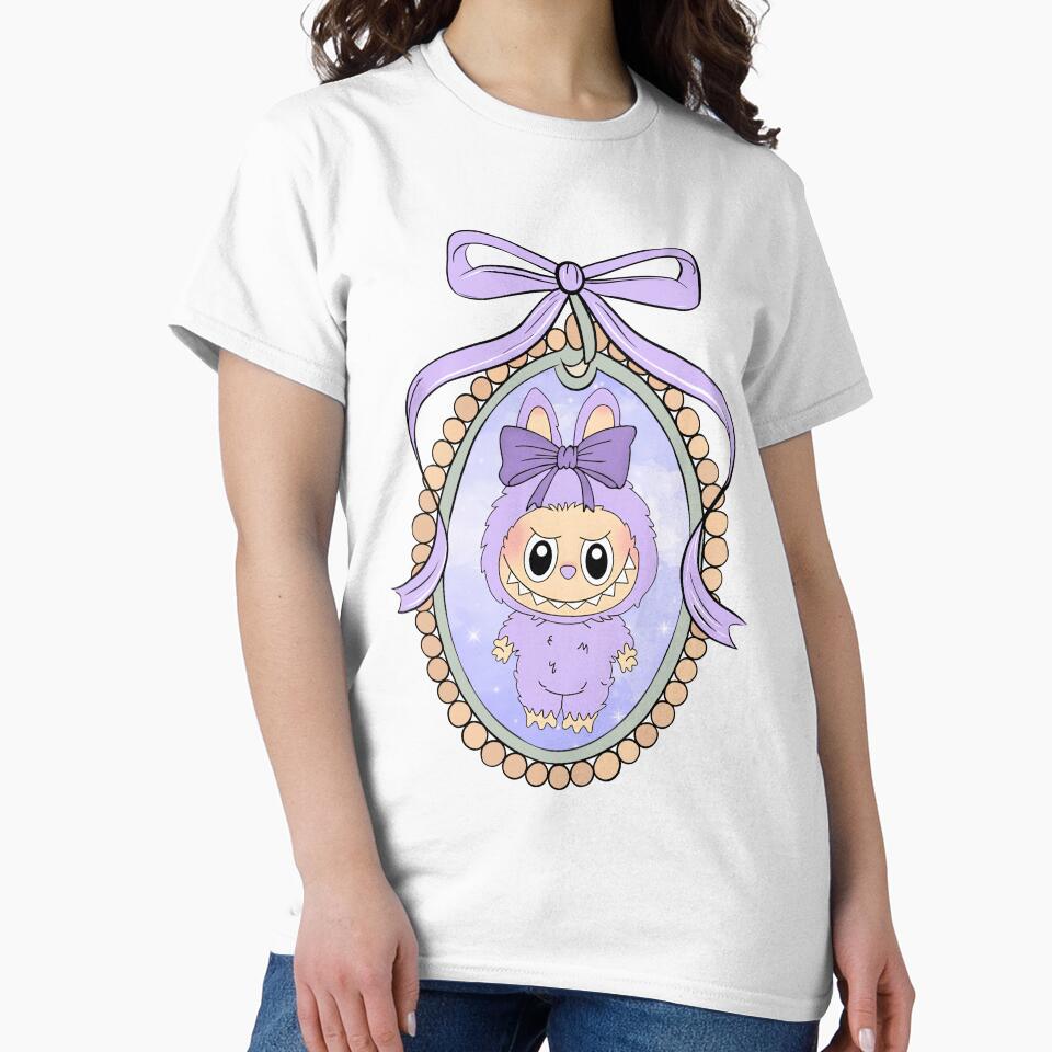 Lavender Dream Frame – Cute Monster Girl in Lilac by HasHs