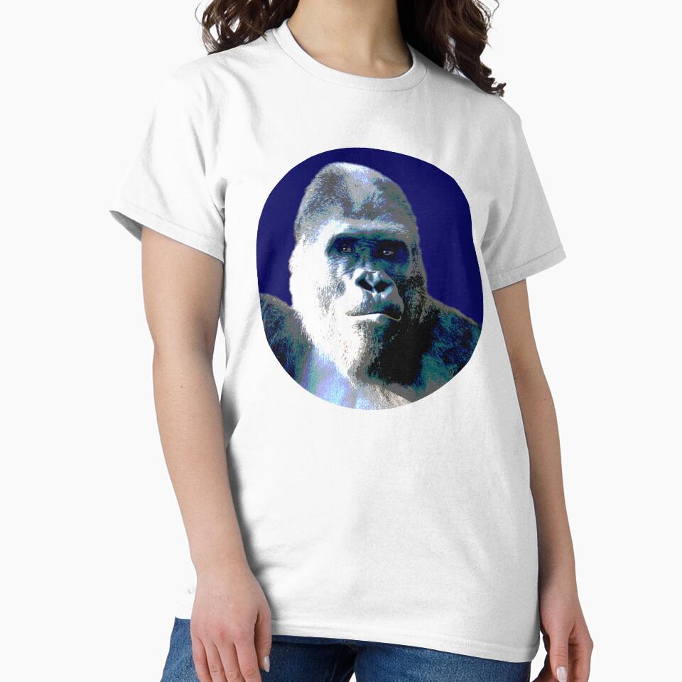 Silverback Gorilla Illustration by PetsIllustrated
