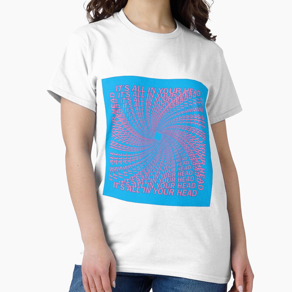Vaporwave Text Spiral (It's All in Your Head) by ktester