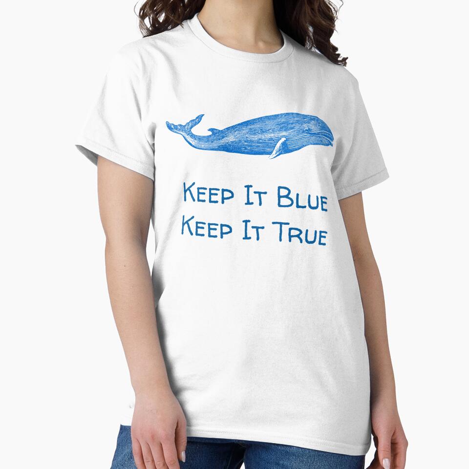 Keep It Blue, Keep It True! by nomadwanderer