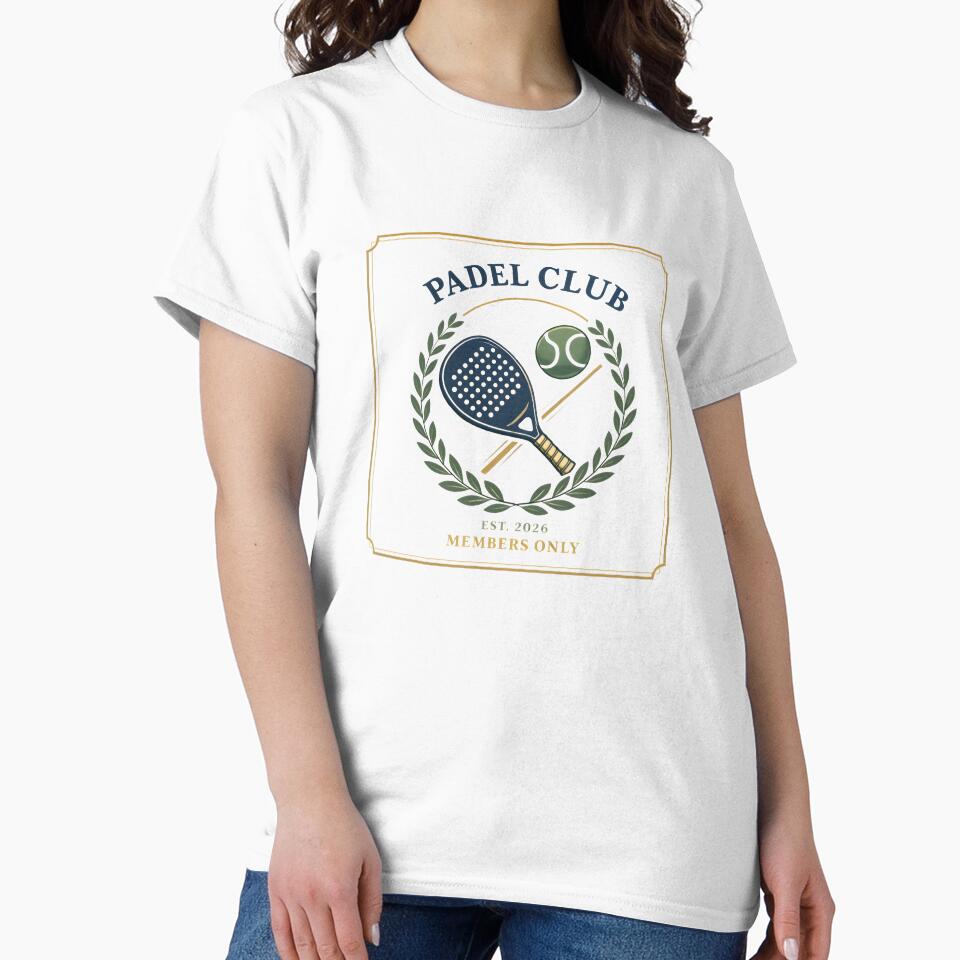 Padel Club - Members Only by Uniqueauraaprints