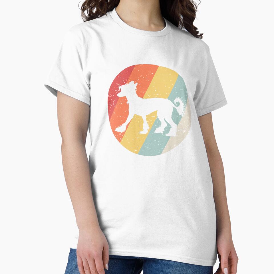 Vintage Retro Chinese Crested Dog by Vanover Designs
