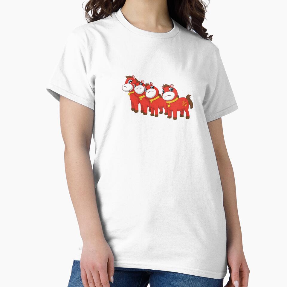 Sad Horse Chinese New Year by Chaput Store