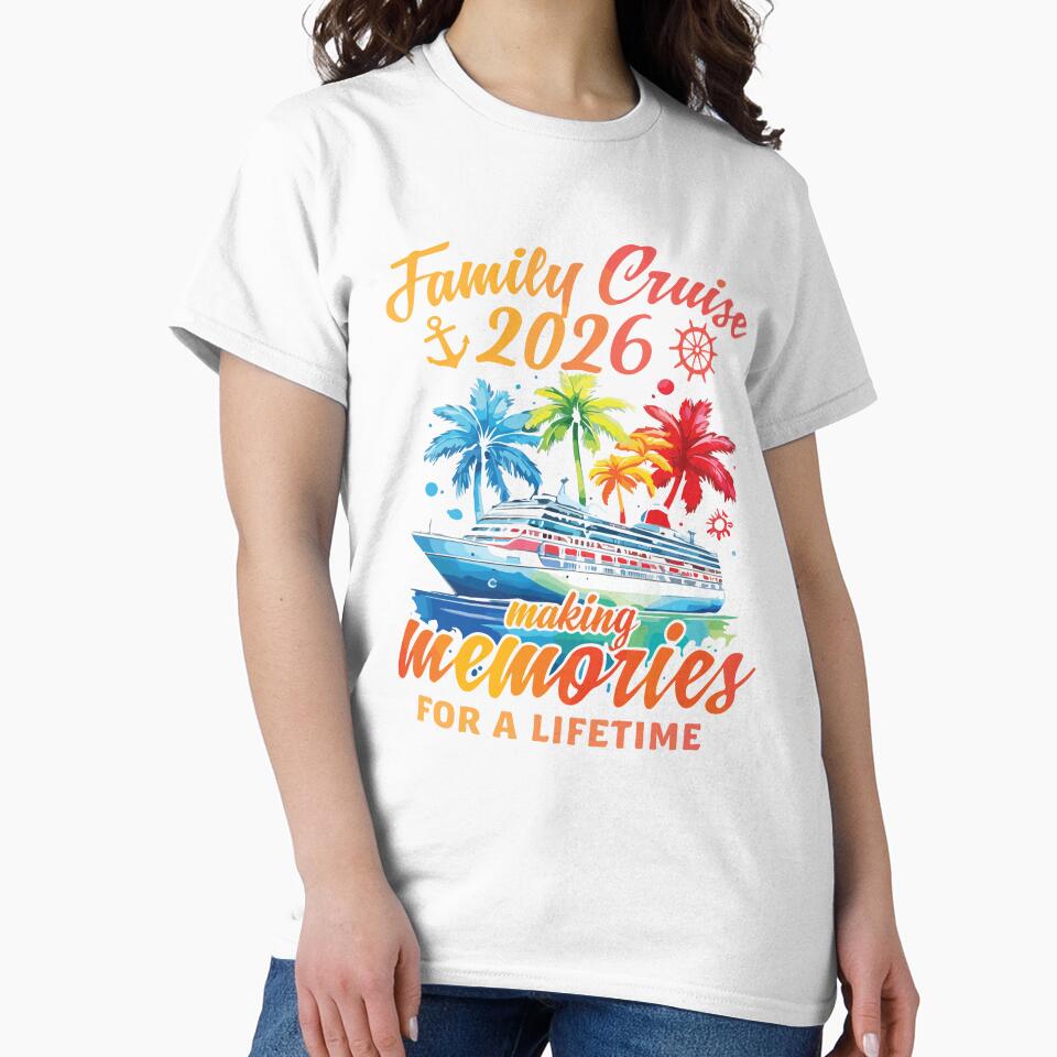 Family Cruise 2026 Matching Vacation Trip Group Design by kiralynstration