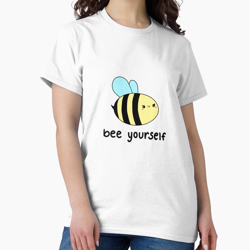 cute wholesome bee - bee yourself by MirkasDesign