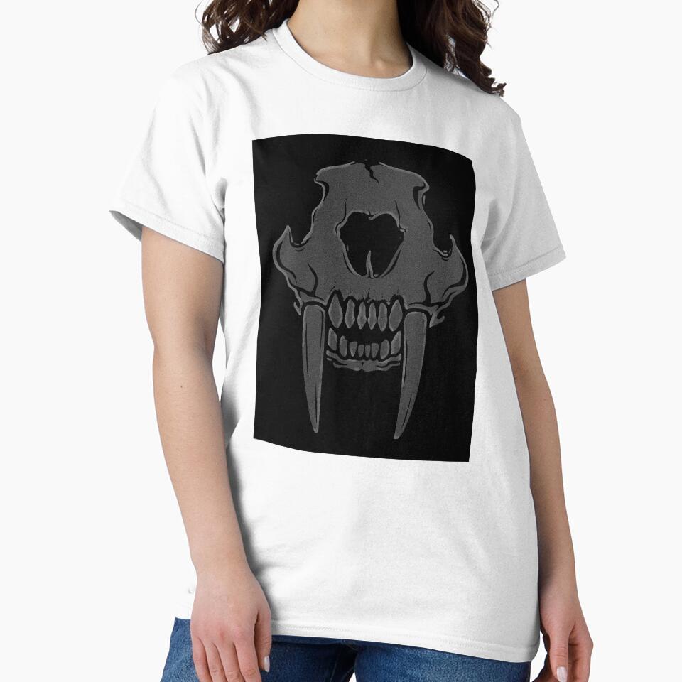 Animal Skull With Fangs by Soaked-N-Bleach