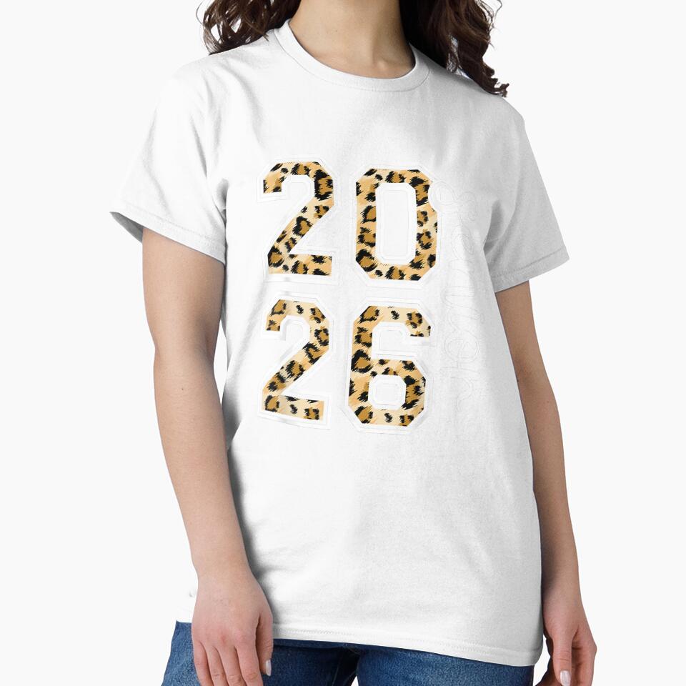 Senior 26 Class Of 2026 Leopard Graduation Women Girls by Boutkimaewab