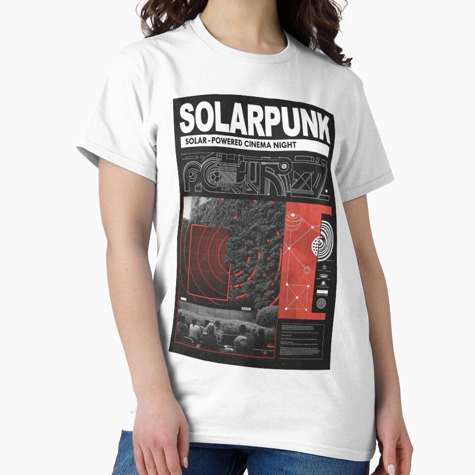 Solarpunk: Solar-Powered Cinema Night by Raw-Ink