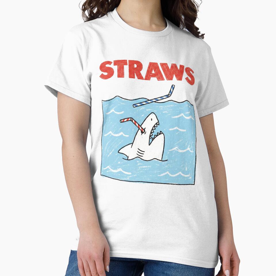 Funny Straws Movie Parody Save the Turtles Environmental Ocean Conservation Graphic by AdyKurniawan