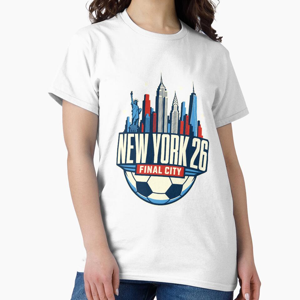 New York 26 Football Skyline by pirminio