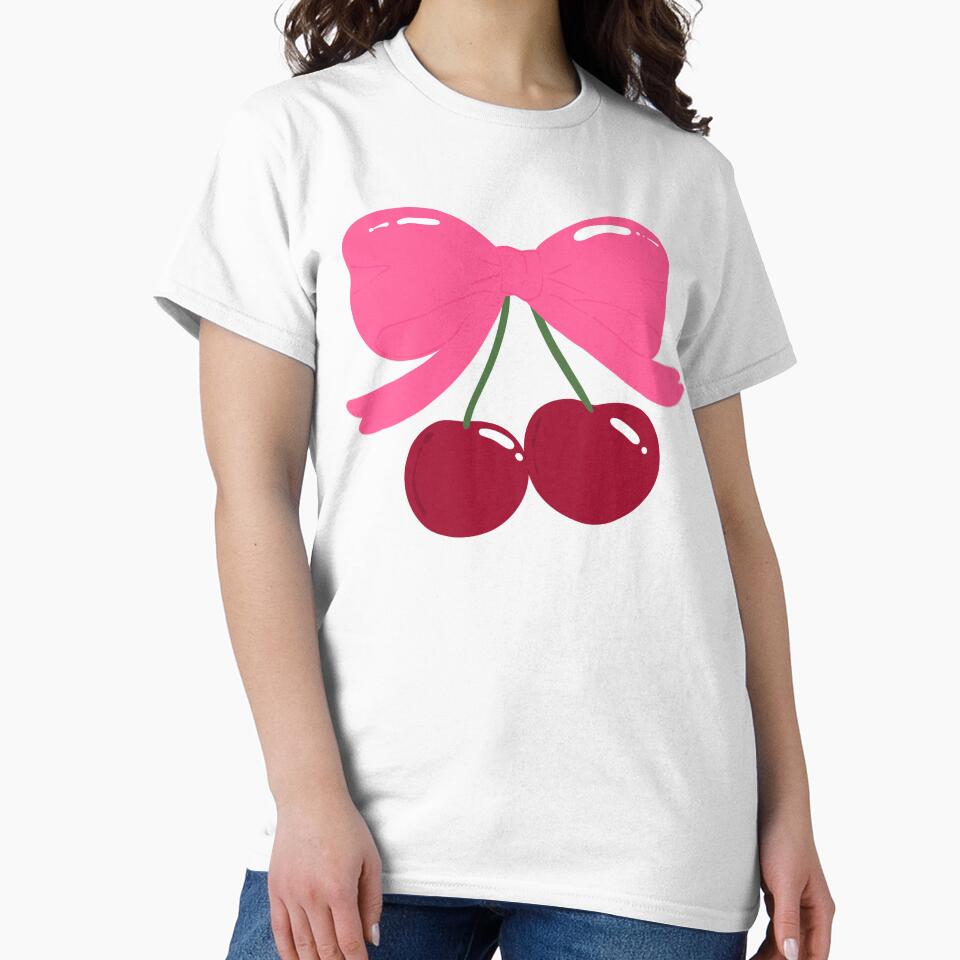 Coquette Strawberry  pink Ribbon by HappySunday001