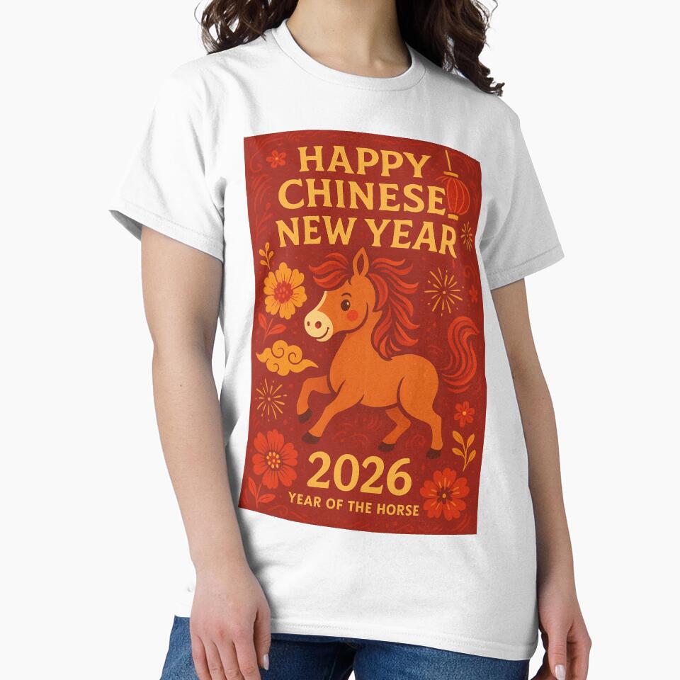 Happy Lunar New Year 2026 with Horse Zodiac by Aryabek