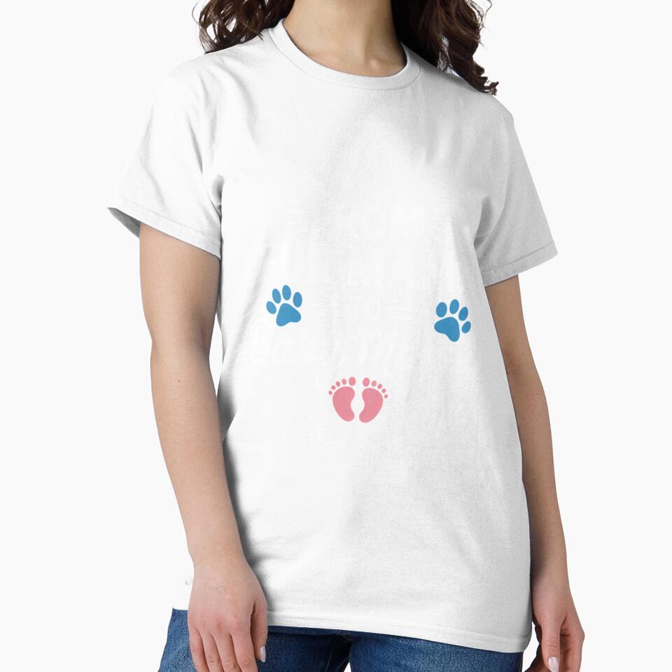 from Fur Mama to Baby Mama Est 2026 Dog Cat Owner New Mom by HermanTricia