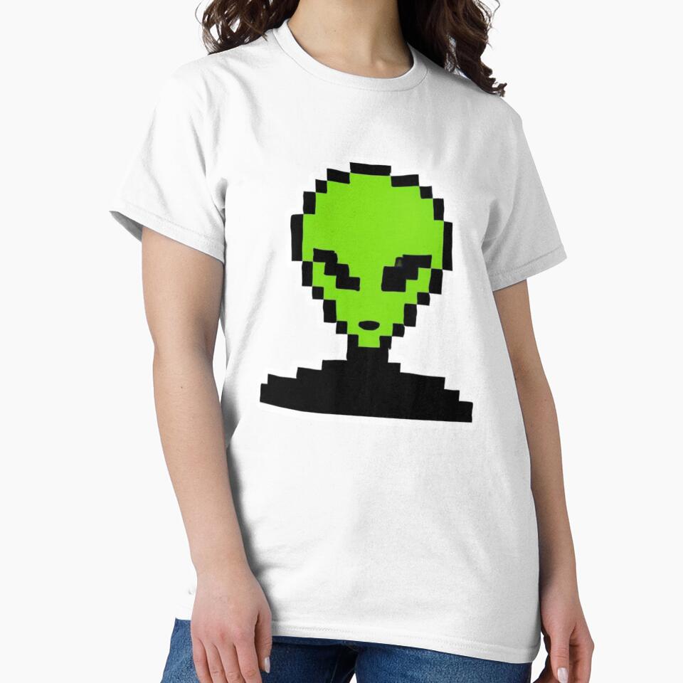 Pixel Alien – Paint Glitch Nostalgia Reloaded Amalgamation Grad Legacy by Imaginarium of Chaos falcon88