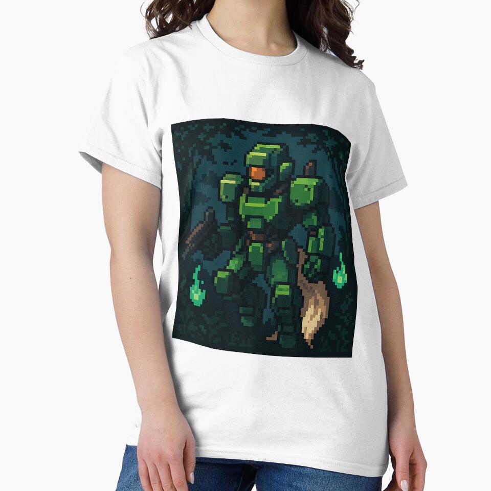Green Mech Warrior by Random 00