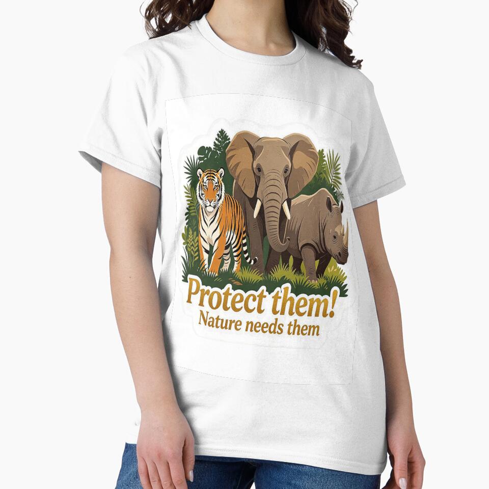 Protect Wild Animals — Nature Can´t Survive Without Them! by Magic Shop Arts