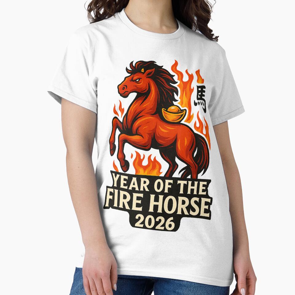 Fire Horse, Chinese New Year Fire Horse by devonclemon