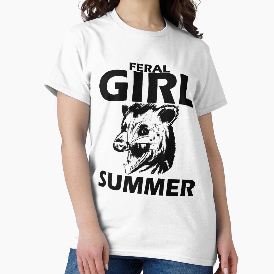 Feral Girl Summer Possum Women's Feral Girl Summer Gear by DynamicDesign
