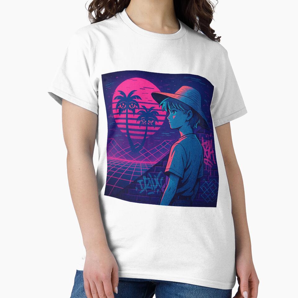 Retro Vaporwave Anime by FestusArt