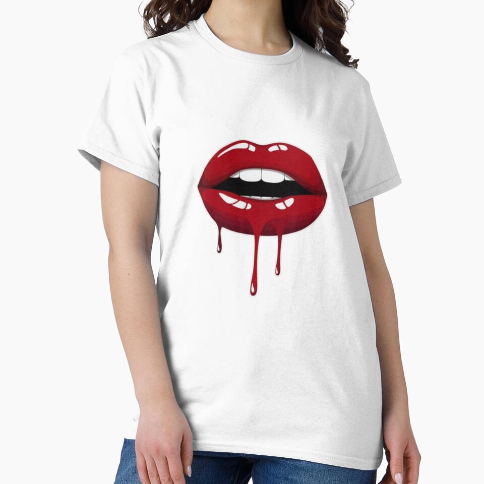 Lips Classic T-shirt ? by DesignDreamerr