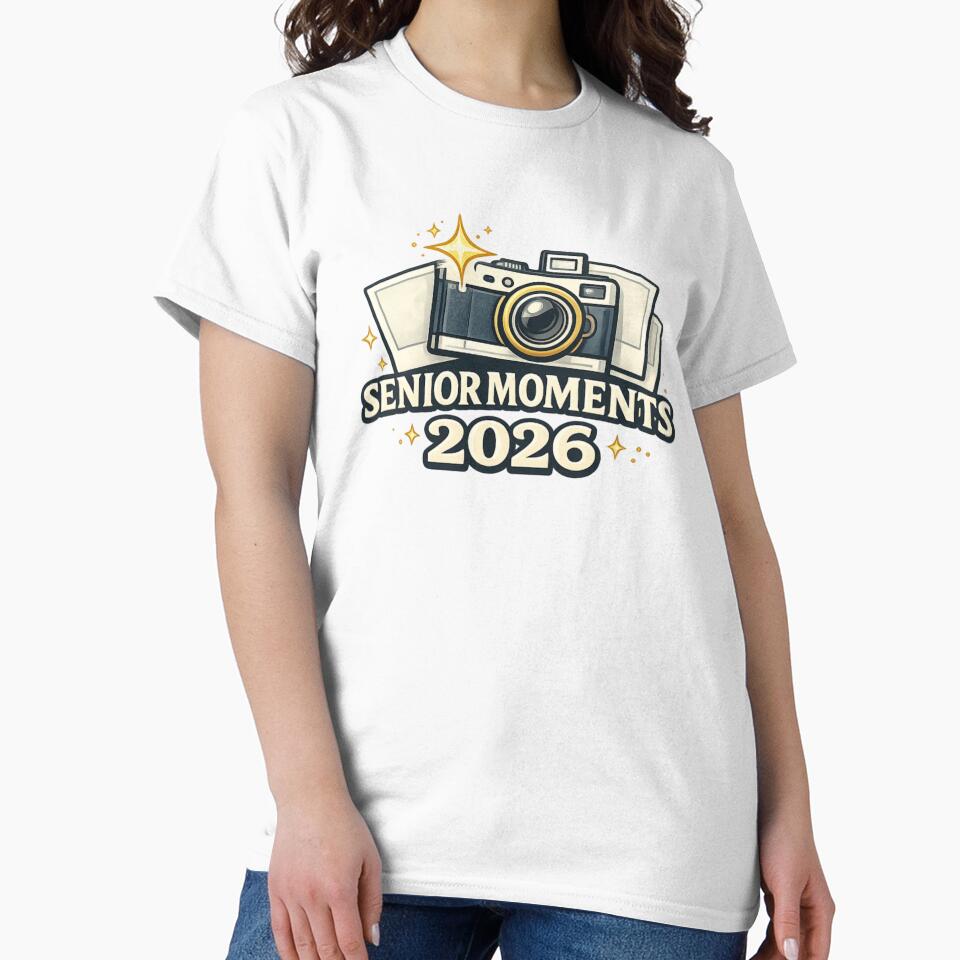 Senior Moments 2026 Graduation Camera by PunchDrop
