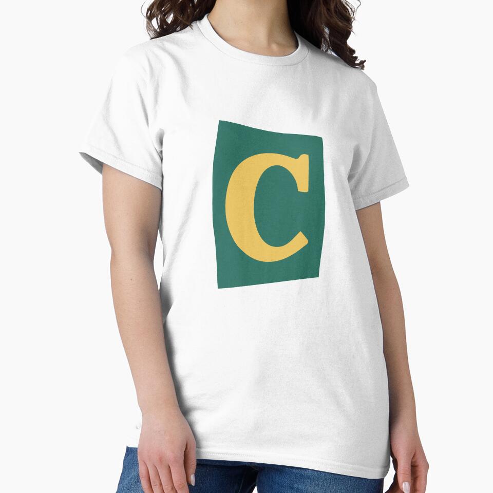 Letter C - Colorful Cutout Paper Collage Alphabet Initial by uncoXab