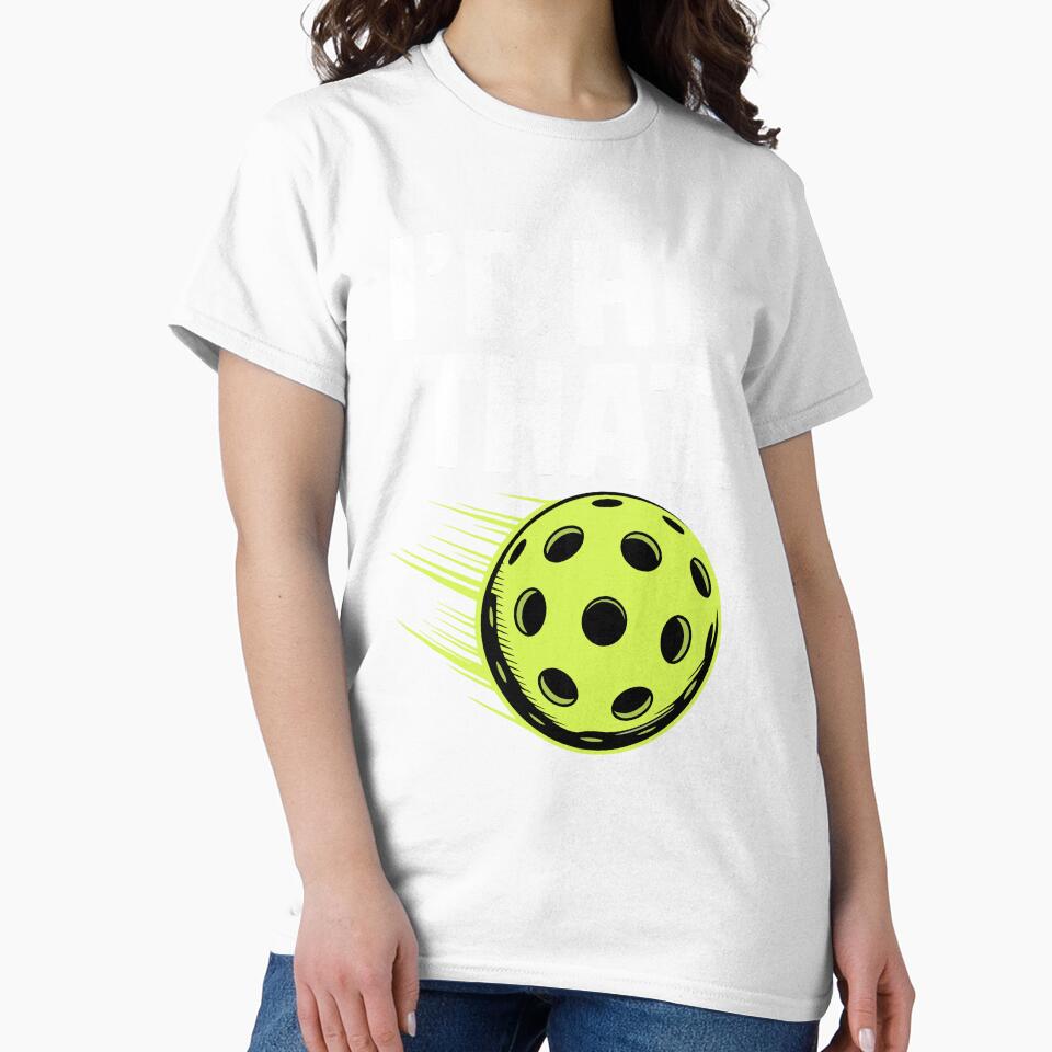 I'd Hit That – Funny Pickleball Player Sports Pun by RogueDroid