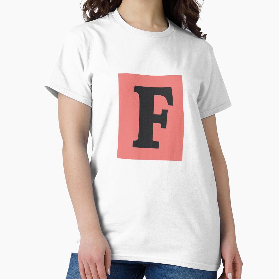 Letter F - Colorful Cutout Paper Collage Alphabet Initial by uncoXab
