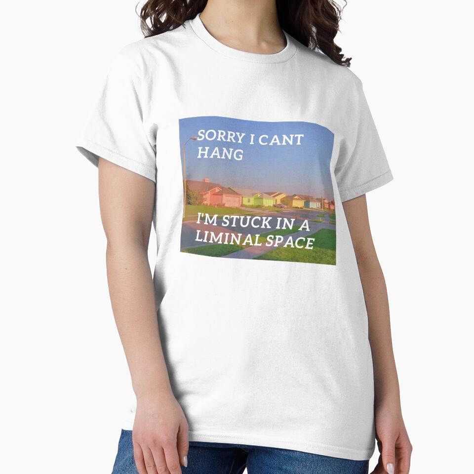 Sorry I can't Hang I'm stuck in a liminal space by Miffybunn