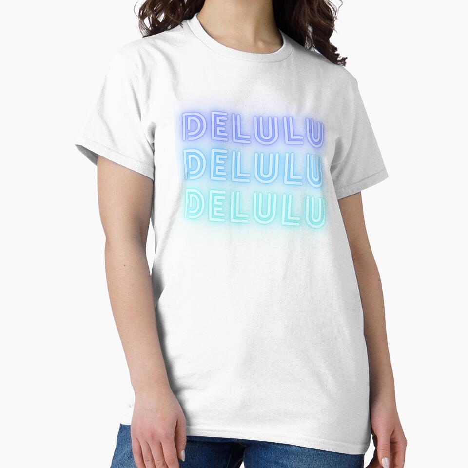 DELULU NEON LIGHTS BLUE by zvizdetss