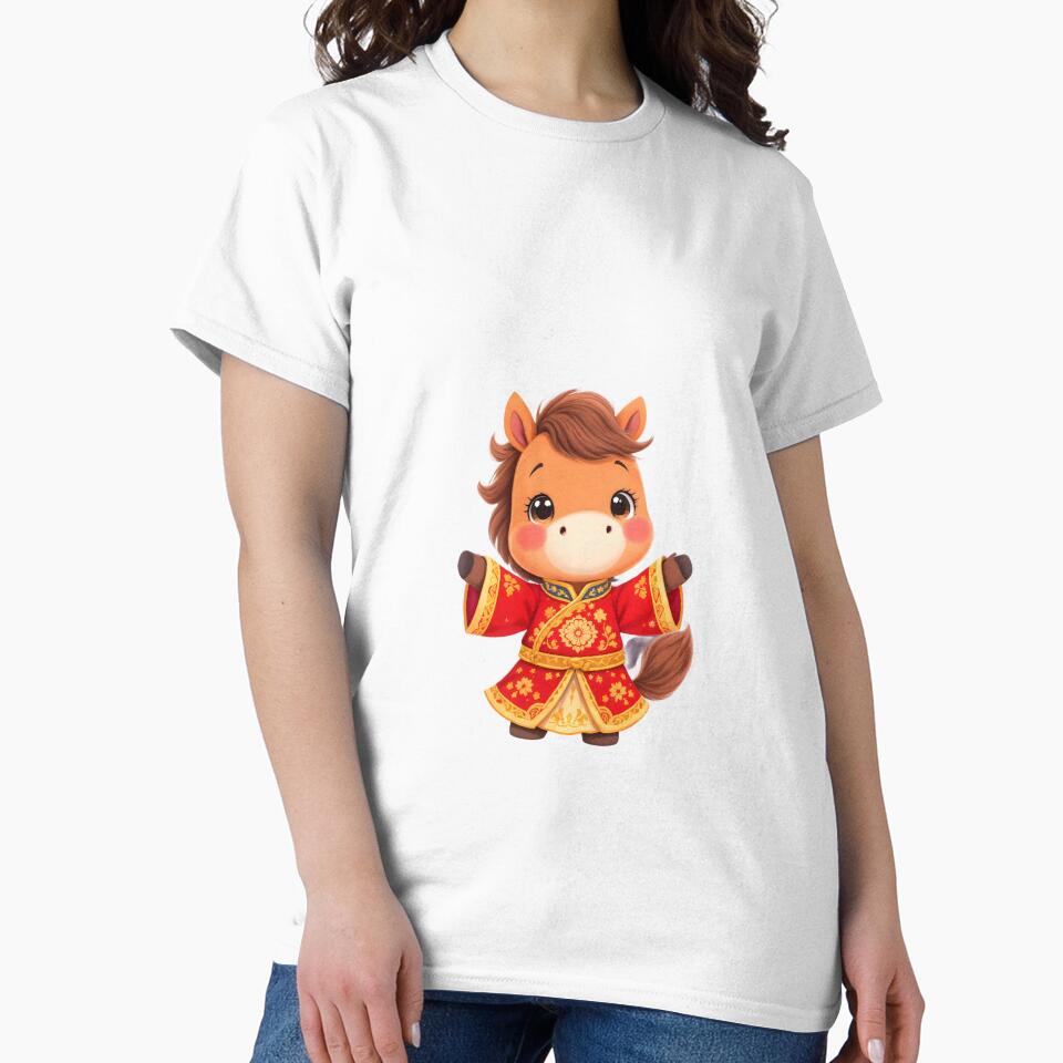 Cute Lunar New Year Horse by Kedspicedesign