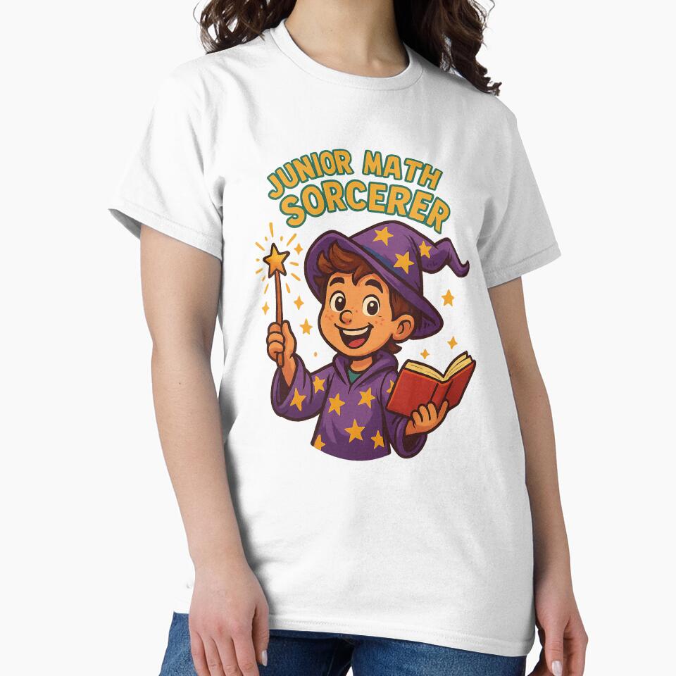Junior Math Sorcerer by Garci-Shirts