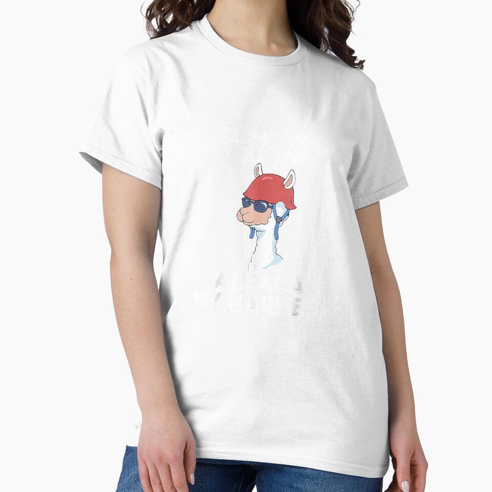 Climbing Alpaca Rock Climber Rock Climbing Climber Mountain Bouldering Funny by Jutisi