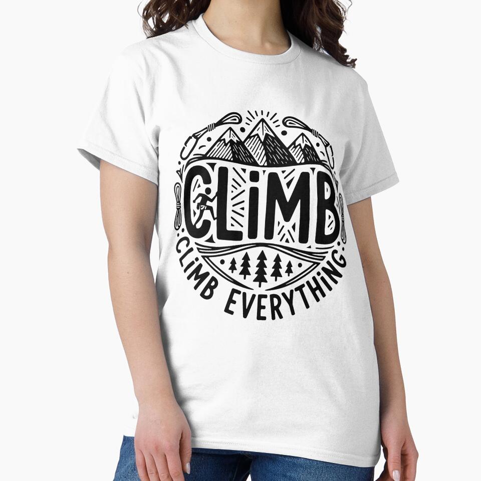 Climb Everything Mountains Trees Adventure by LuminOrb