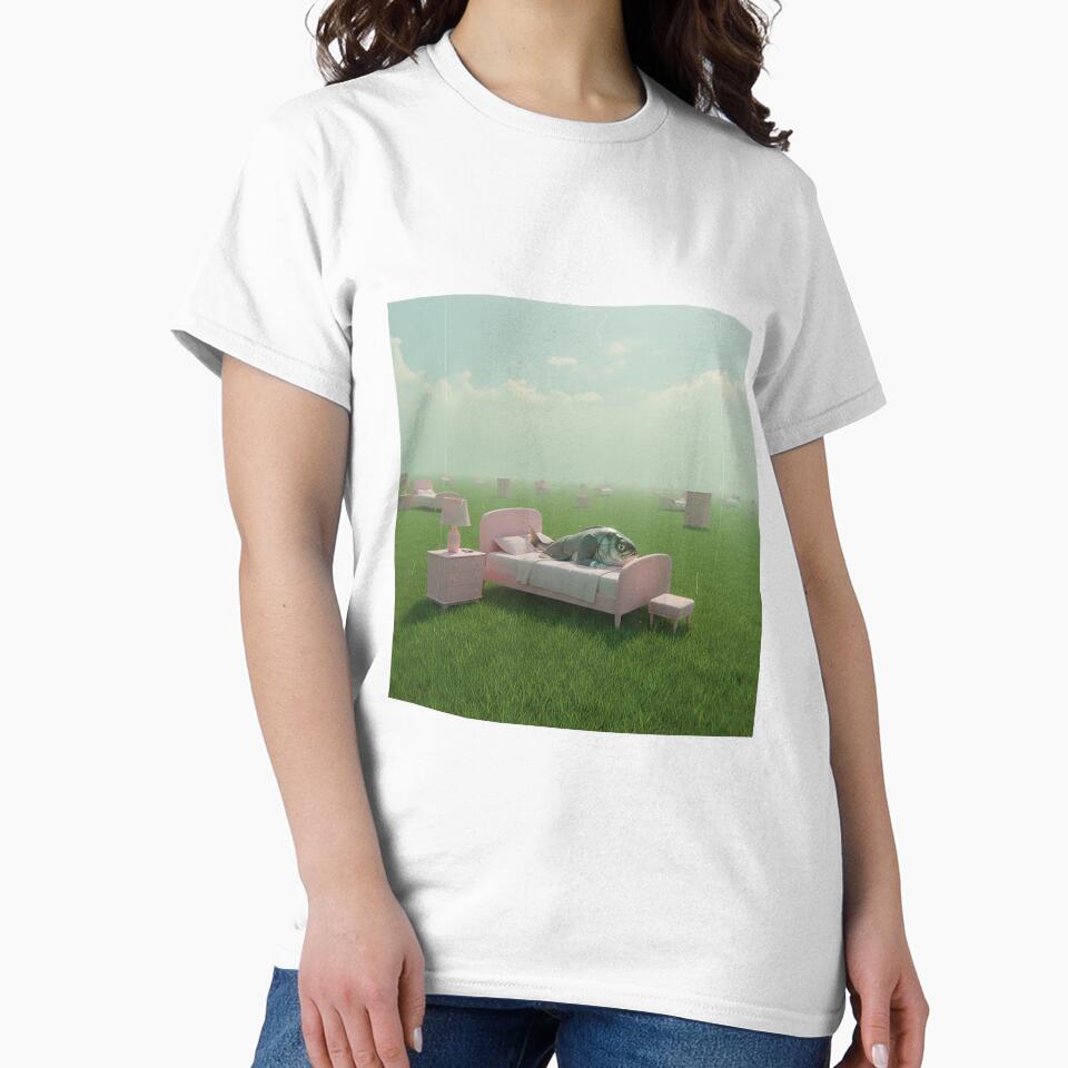 The Broken Idols Series : "Fish on a surreal meadow" by Virtual-Studio-Geebaki