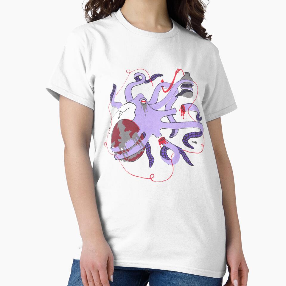Ocean Awareness Octopus Purple Edition by Sara Head