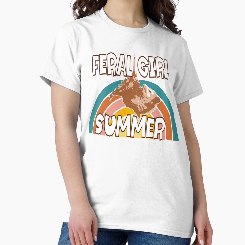 Feral girl summer by Colorfulman