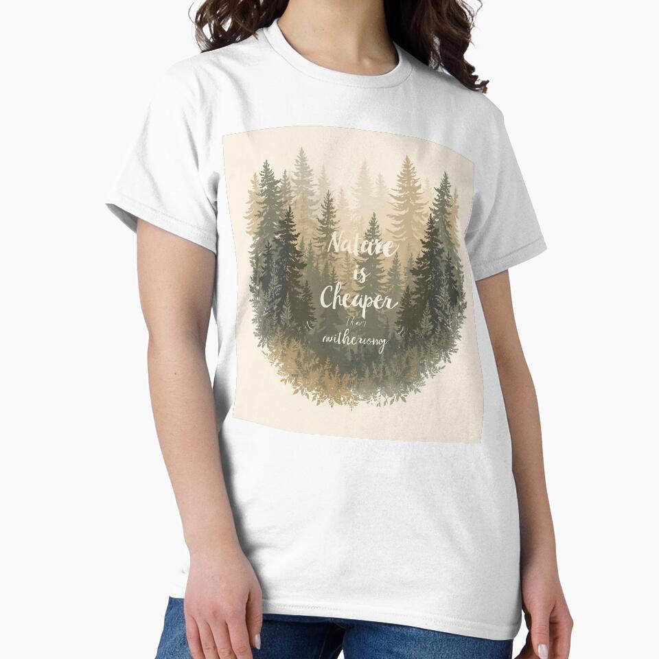 Nature Is Cheaper Than Therapy Forest light by Classy-Artist