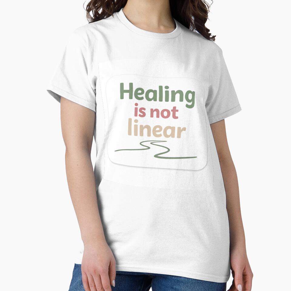 Healing Is Not Linear Minimalist Mental Health by goodcrystals
