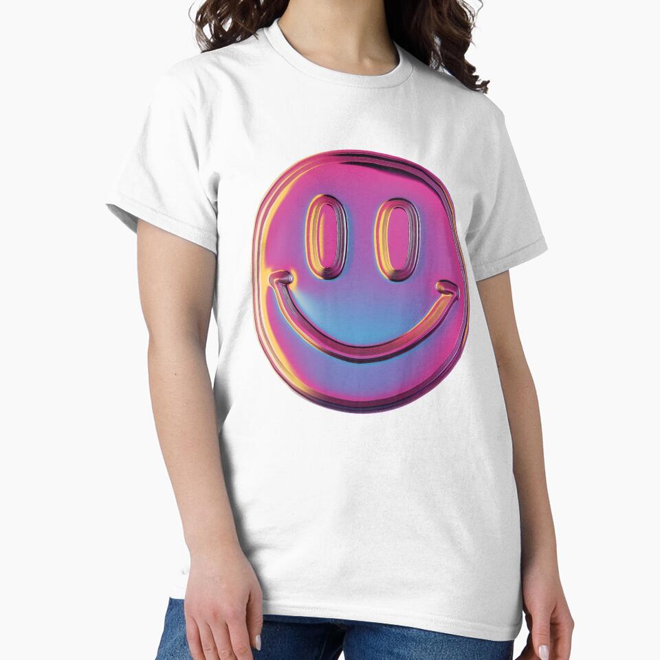 Liquid Joy Chrome Smiley Vibe by Bearabilia
