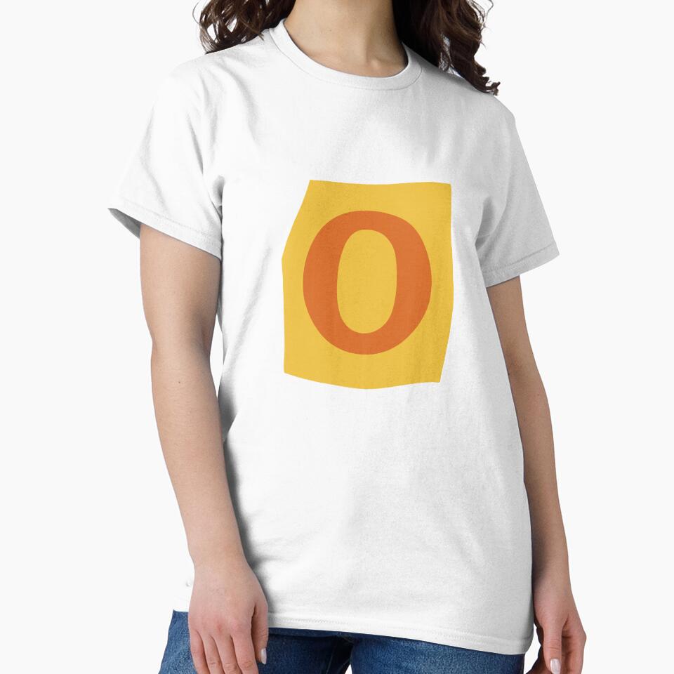 Letter O - Colorful Cutout Paper Collage Alphabet Initial by uncoXab