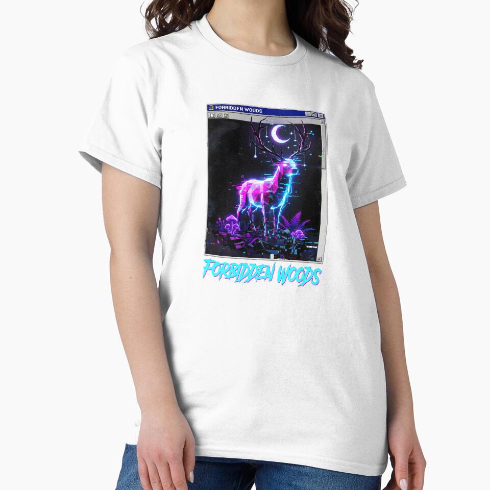 Forbidden Woods Weirdcore Glitch Deer Aesthetic by SplashTastic