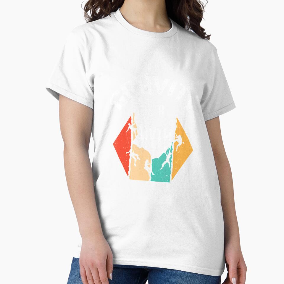 Climbing Gravity Is A Myth Climber Rock Climbing Climber Mountain Bouldering Funny by Jutisi